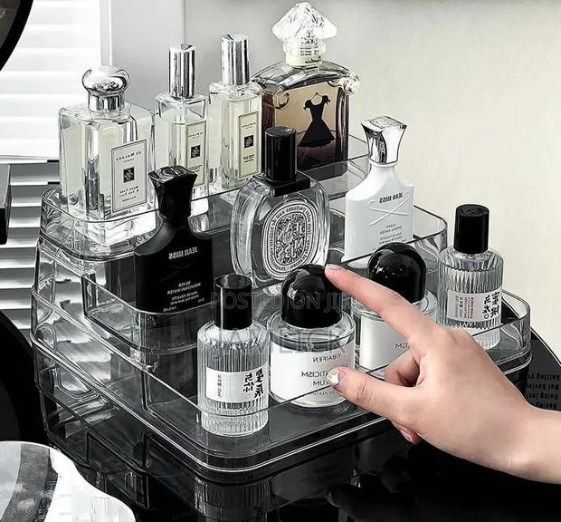 3 Tiers Acrylic Display Shelf / Vanity Organizer – Zy
