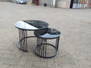 2-in-1 Modern Nesting Coffee Table Set