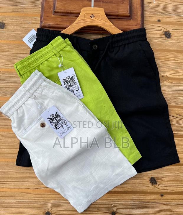 Linen Shorts - thumbnail 3