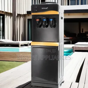 Black B7c Sonar 3 Taps Hot,Normal and Cold Water Dispenser