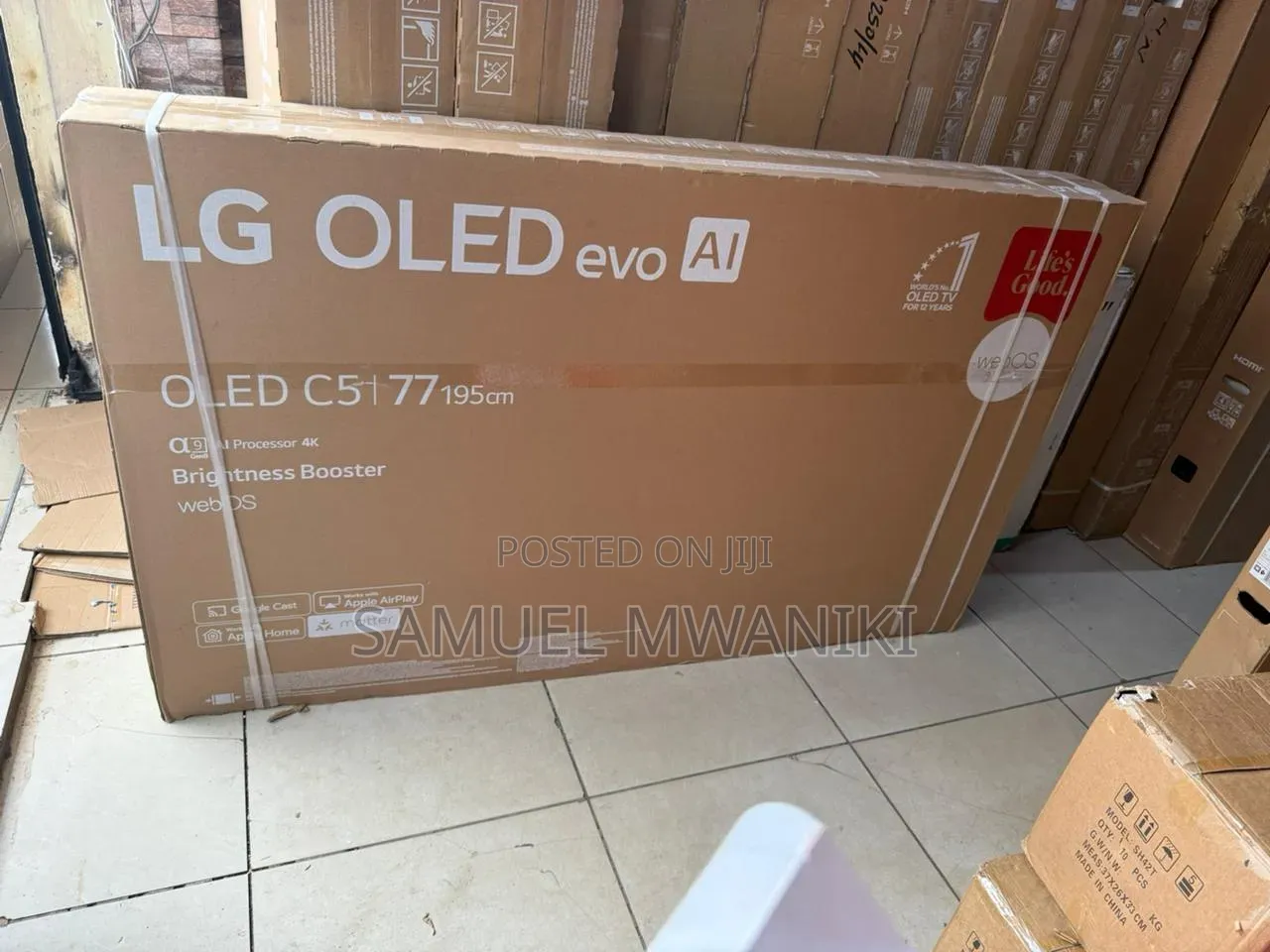Lg 77" Lg Oled Evo Ai C5 Smart Tv Ai Magic Remote Dolby Webos25