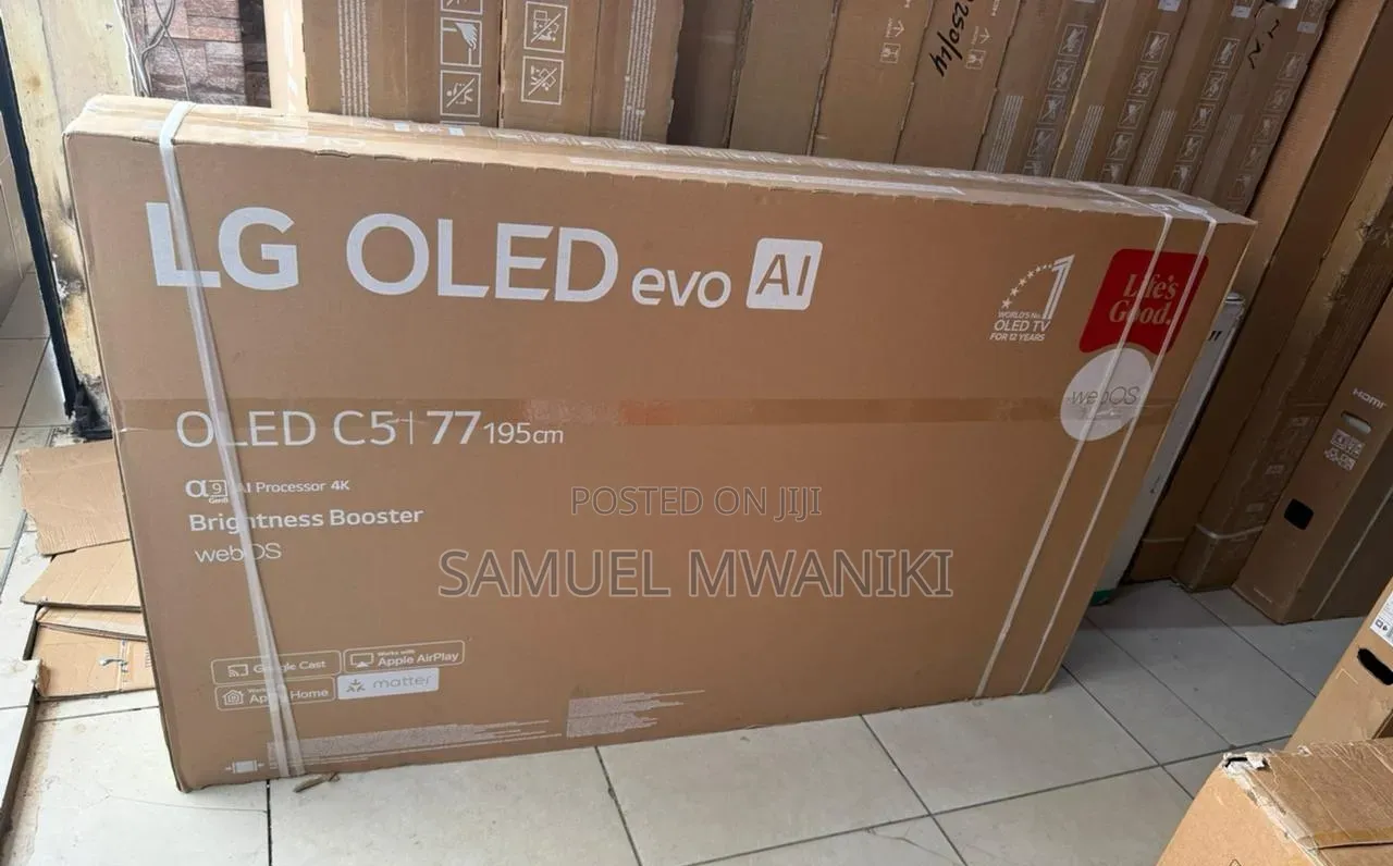 Lg 77" Lg Oled Evo Ai C5 Smart Tv Ai Magic Remote Dolby Webos25