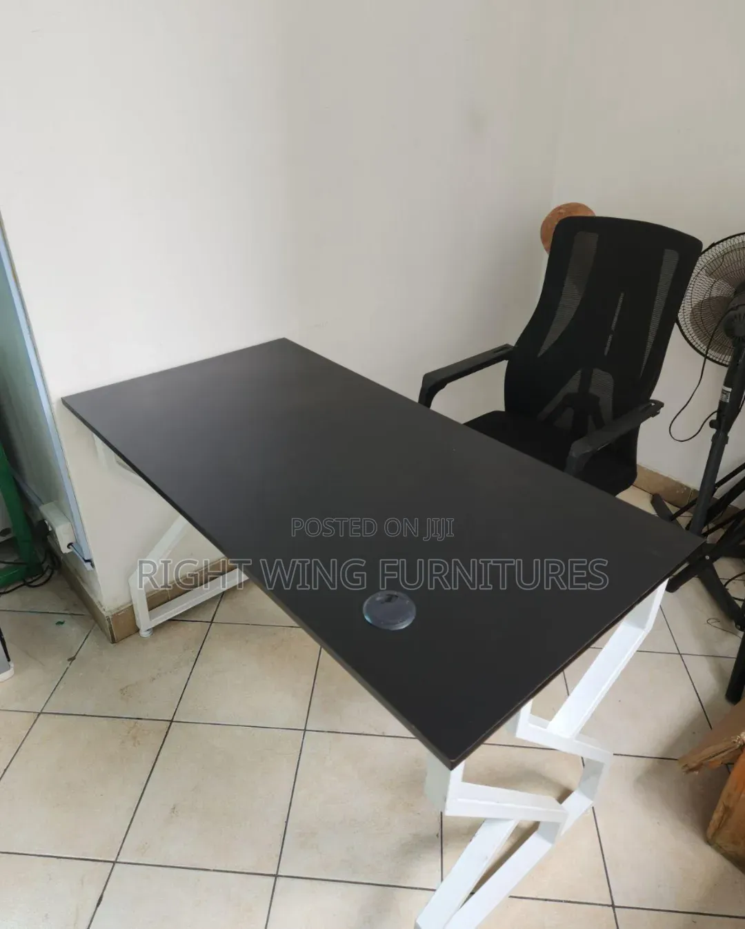 Office Computer Desk With Ergonomic Mesh Chair _Affordable Deal