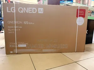 Lg 65" Qned Ai Qned82a Uhd Webos Smart Tv With Magic Remote