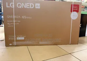 Lg 65" Qned Ai Qned82a Uhd Webos Smart Tv With Magic Remote