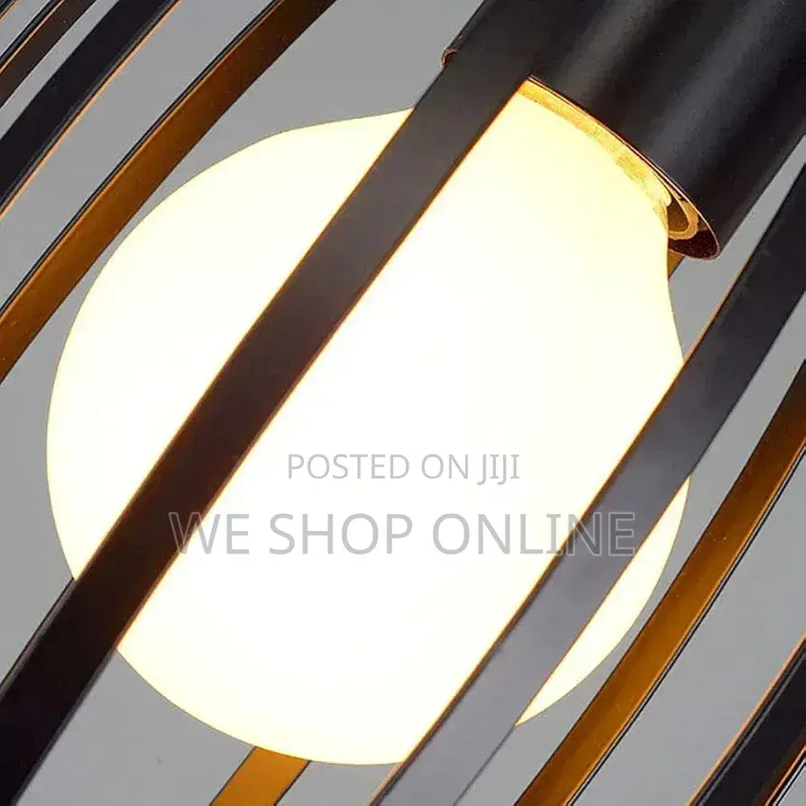 3 PCS Metal Cage Pendant Lights
