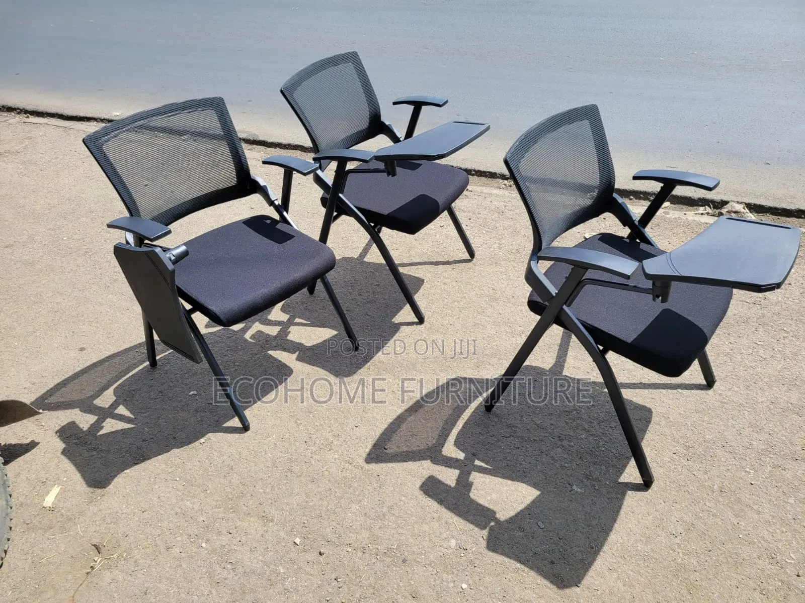 Foldable Training Chair With Writing Pad