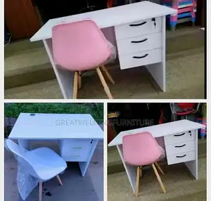 Reliable Office Desk and Modern Eames Chair