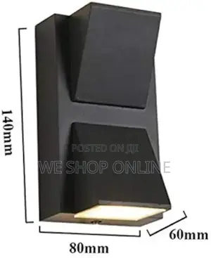 Square Shaped Up and Down Wall Light
