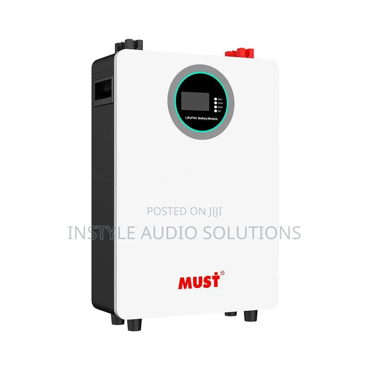 Must 5.12kwh - 24v (200ah)Lithium Ion Lifepo4 Solar Battery 6000 Cycle