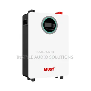 Must 5.12kwh - 24v (200ah)Lithium Ion Lifepo4 Solar Battery 6000 Cycle