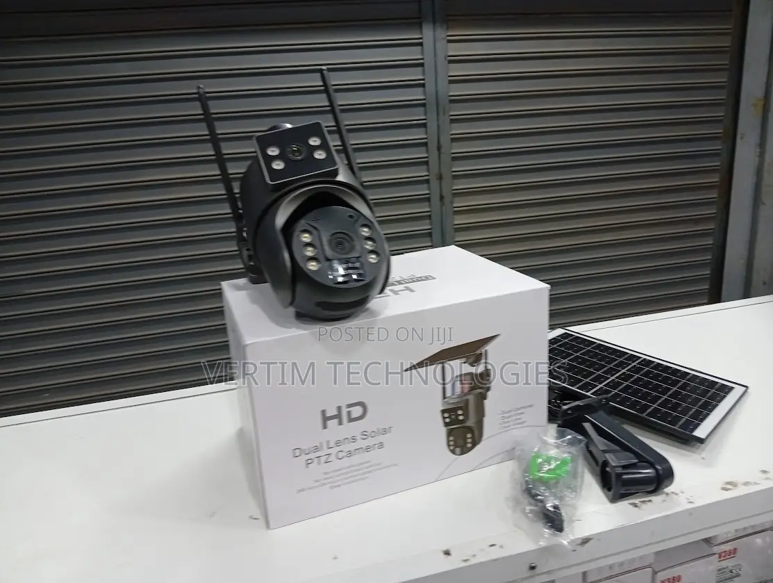 Sure Bet U Box Wifi Dual Lens Outdoor PTZ Solar Camera