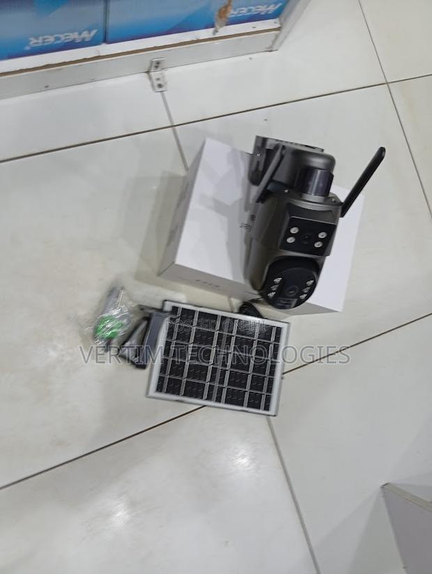 Dazzling Ubox Sd320 Dual Lens Outdoor PTZ Solar Wifi Enabledcamera