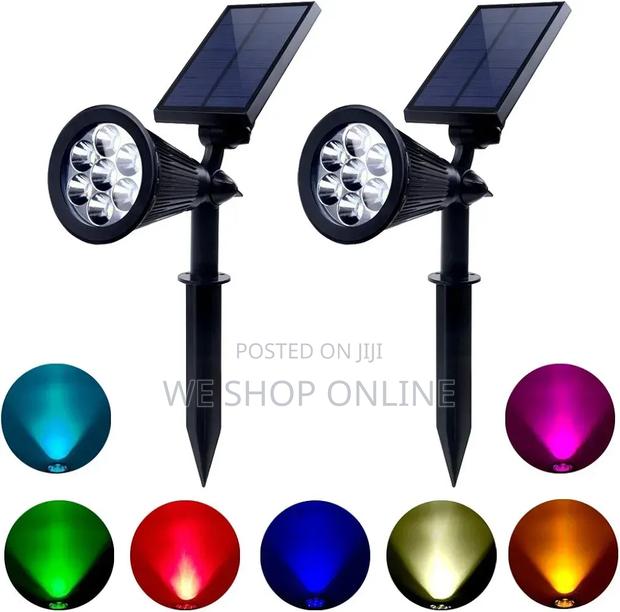 Outdoor Garden Solar Spotlight - thumbnail 2
