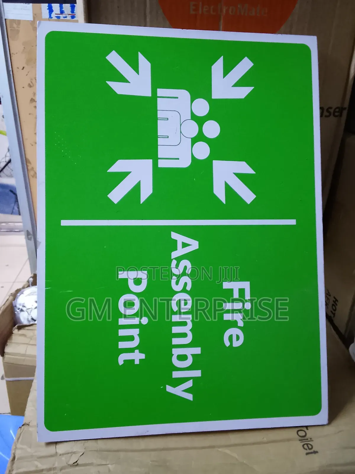Fire Safety Sign, Fire Assembly Point