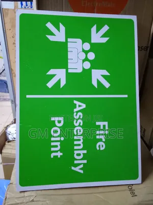 Fire Safety Sign, Fire Assembly Point