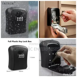 Weatherproof Wall-Mounted Key Safe Password Key Box