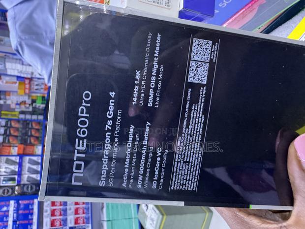 New Infinix Note 60 Pro 256 GB Orange - thumbnail 4