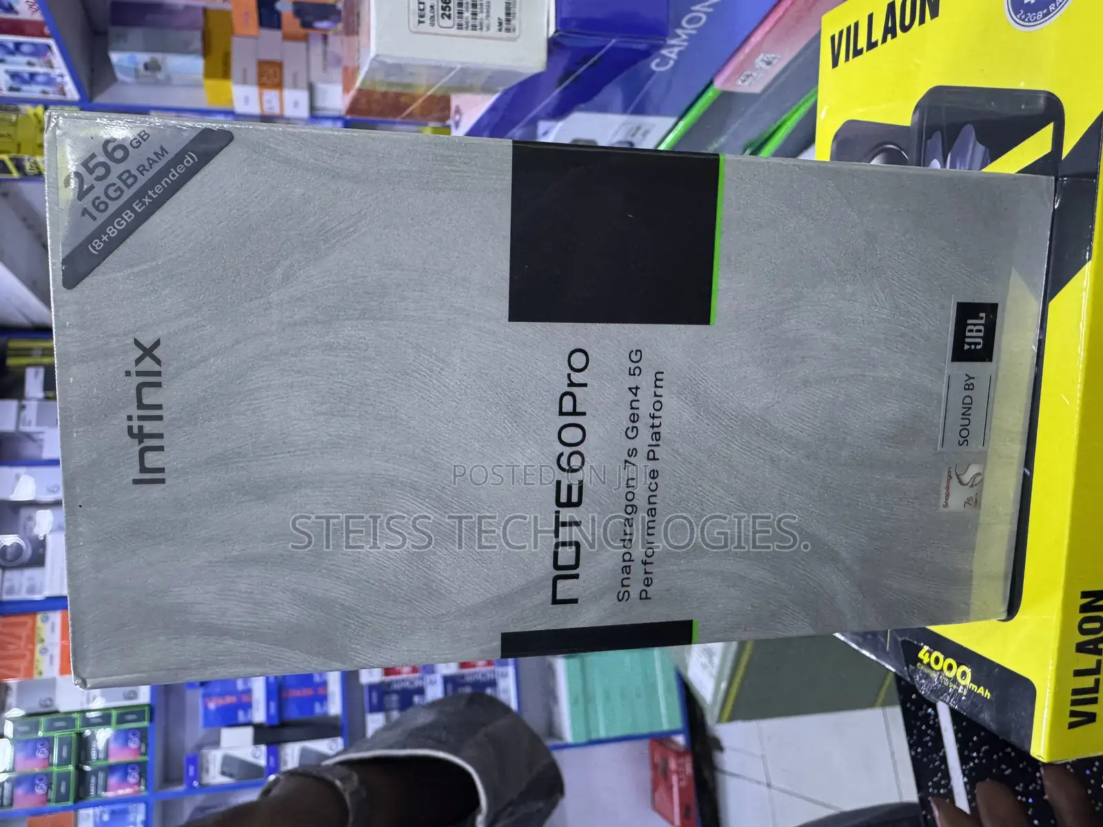 New Infinix Note 60 Pro 256 GB Orange