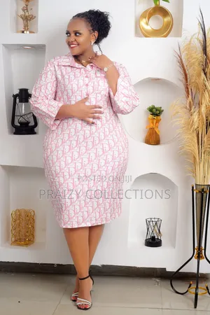 Dior Print Shirt Dress