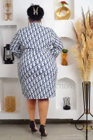 Dior Print Shirt Dress