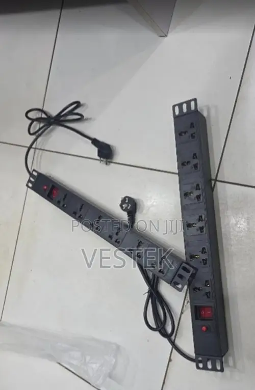 Pdu 6-Port Overload Protection Universal Data Server Rack