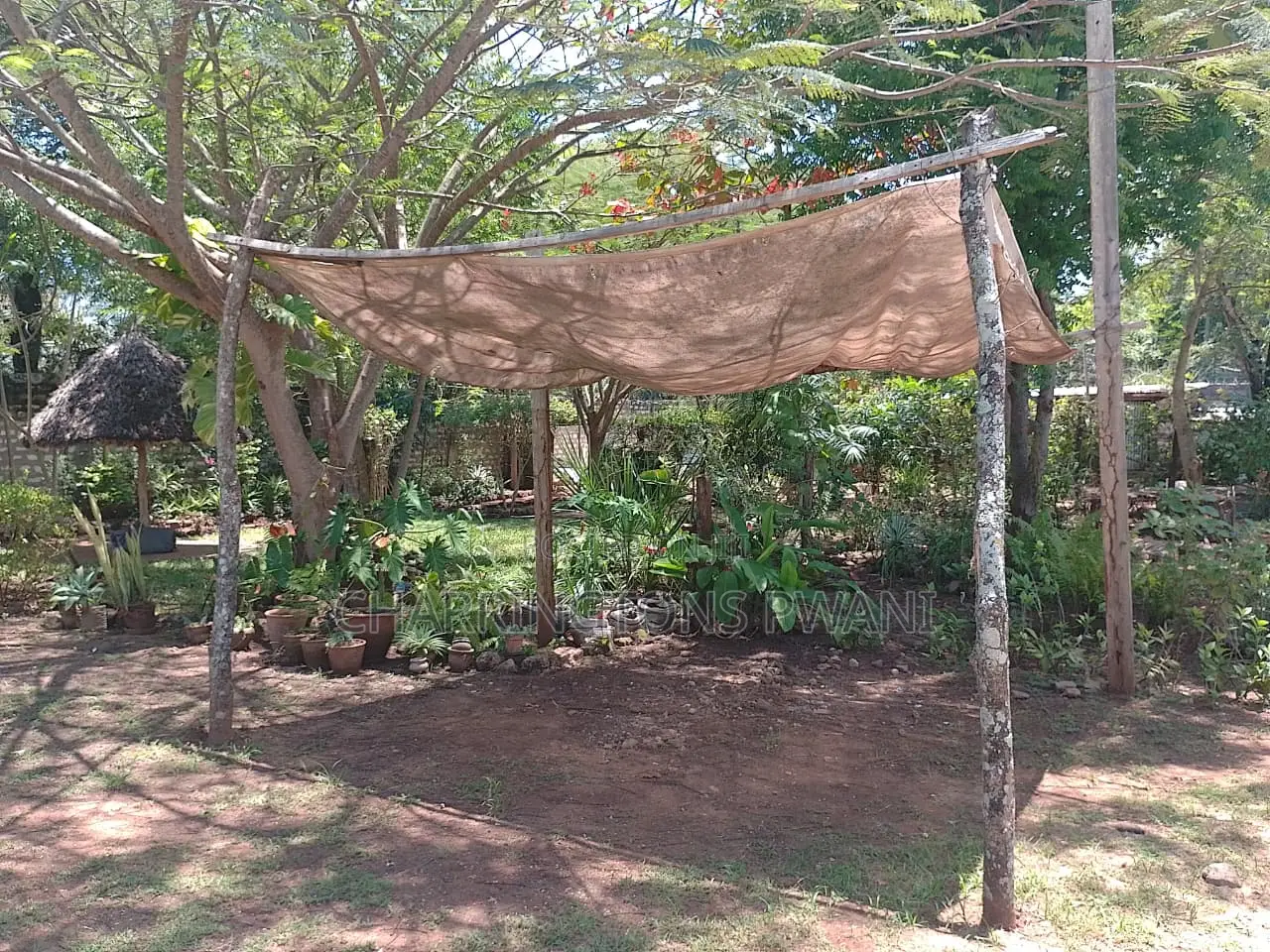 1⁄4 Acre Garden Plot| Borehole | Gazebo |Walled Compound| 4km to Beach