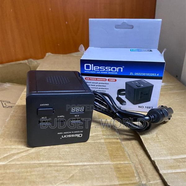 150w Dc to Ac Car Inverter 12v/24v to 220v With Usb Charging Port