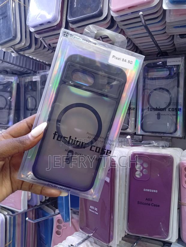 Creative Translucent Magnetic Phone Casefor the Google Pixel 8a 5g. - thumbnail 2