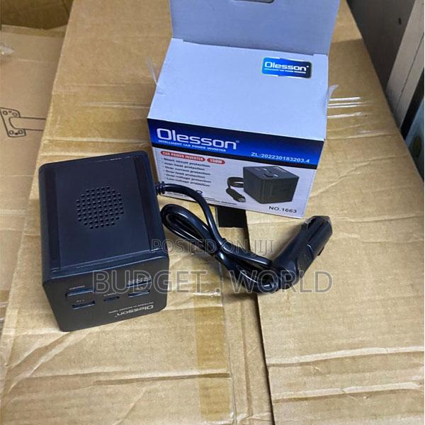 Compact 150w Car Inverter Dc 12v/24v to Ac 220v Converter Adapter