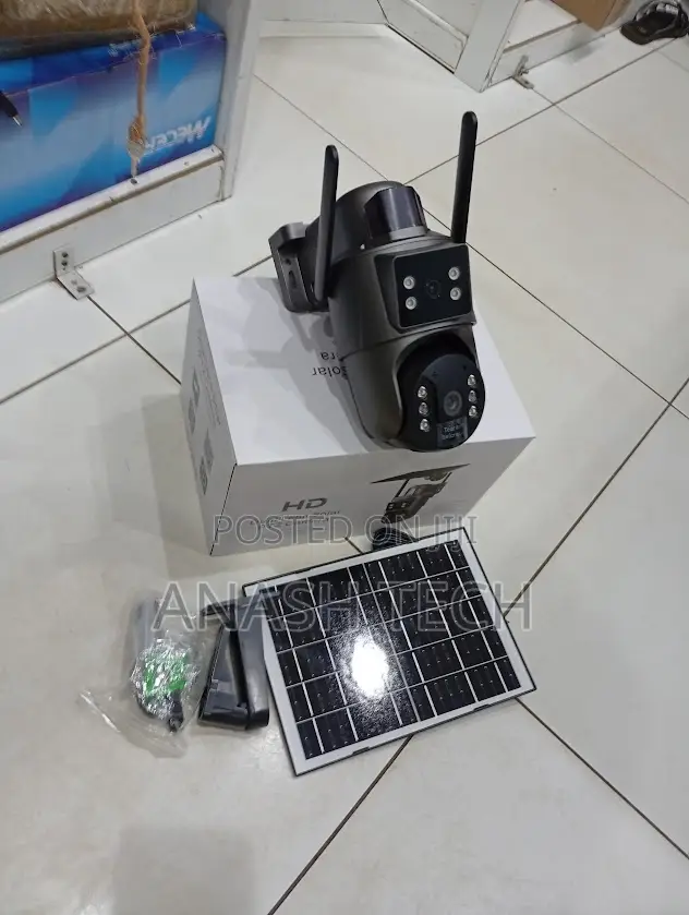 Solar Wifi Wireless Ubox PTZ Camera Full Color