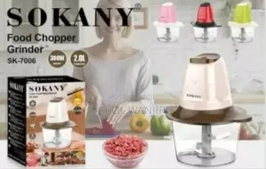Sokany 2l Food Chopper Grinder/2l Food Chopper Grinder