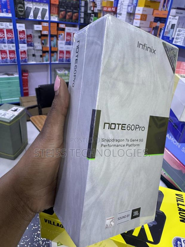 New Infinix Note 60 Pro 256 GB Orange - thumbnail 3