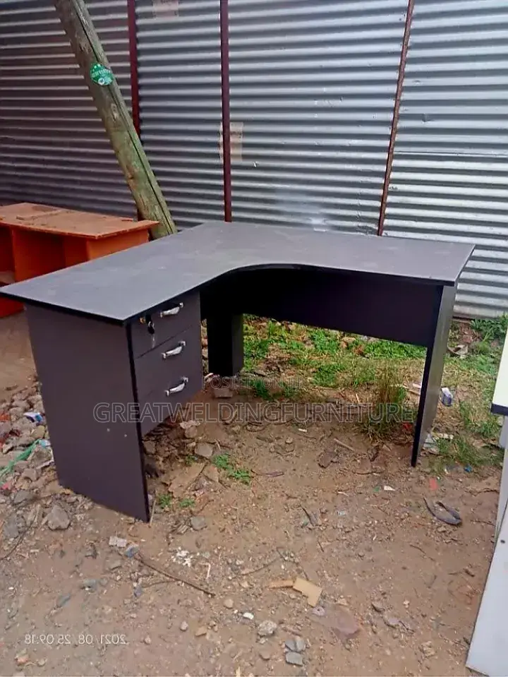 Grey Generic Office Desk