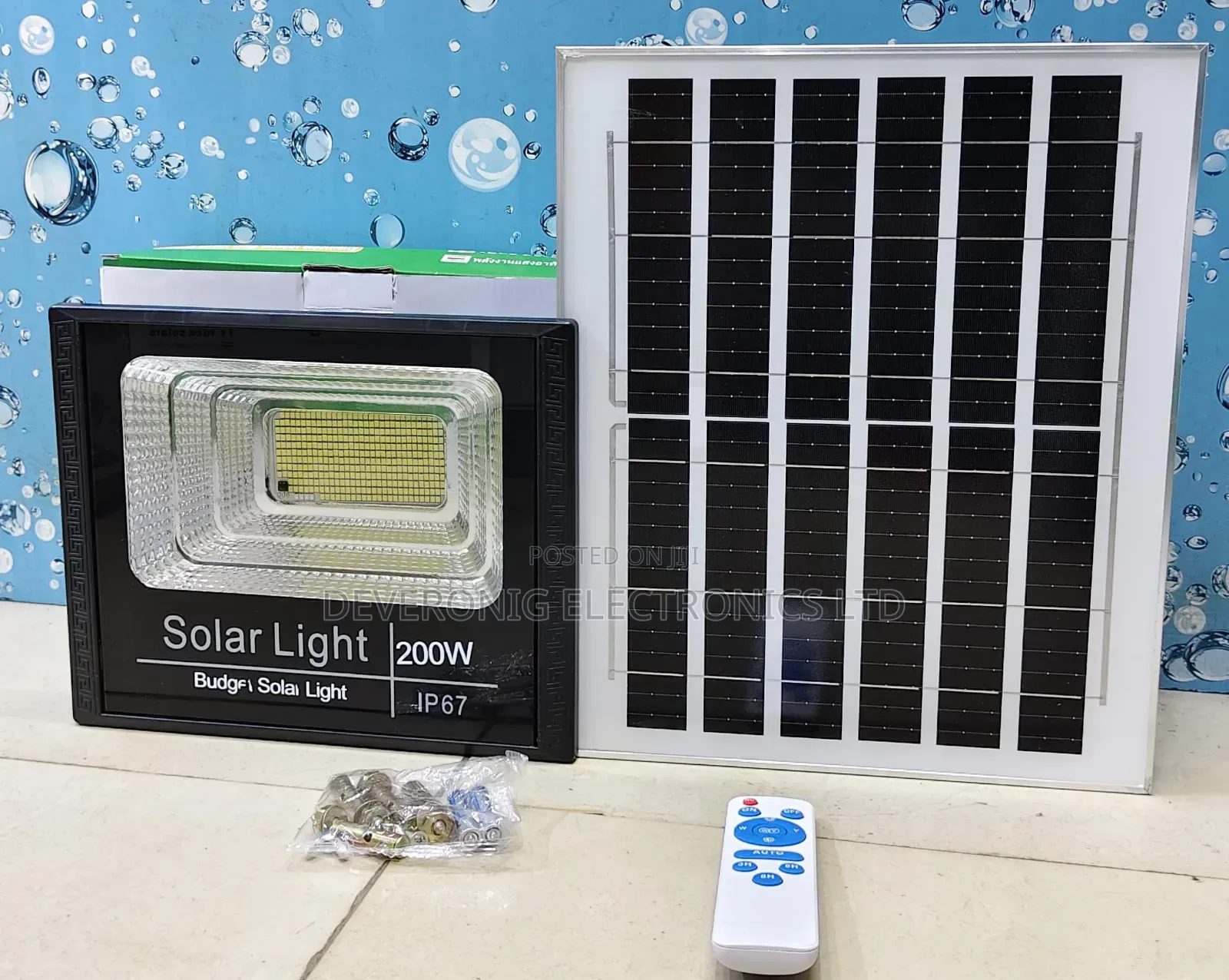 *200watts Budget Solar Floodlight