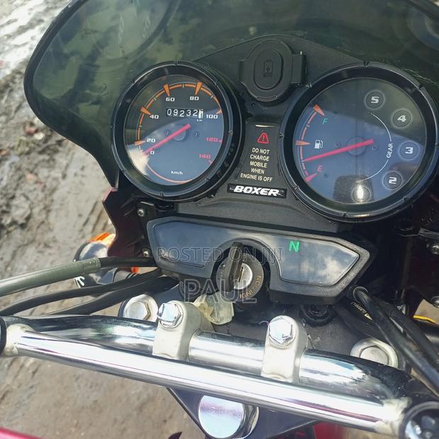 Bajaj Boxer 125 2024 Red - thumbnail 4