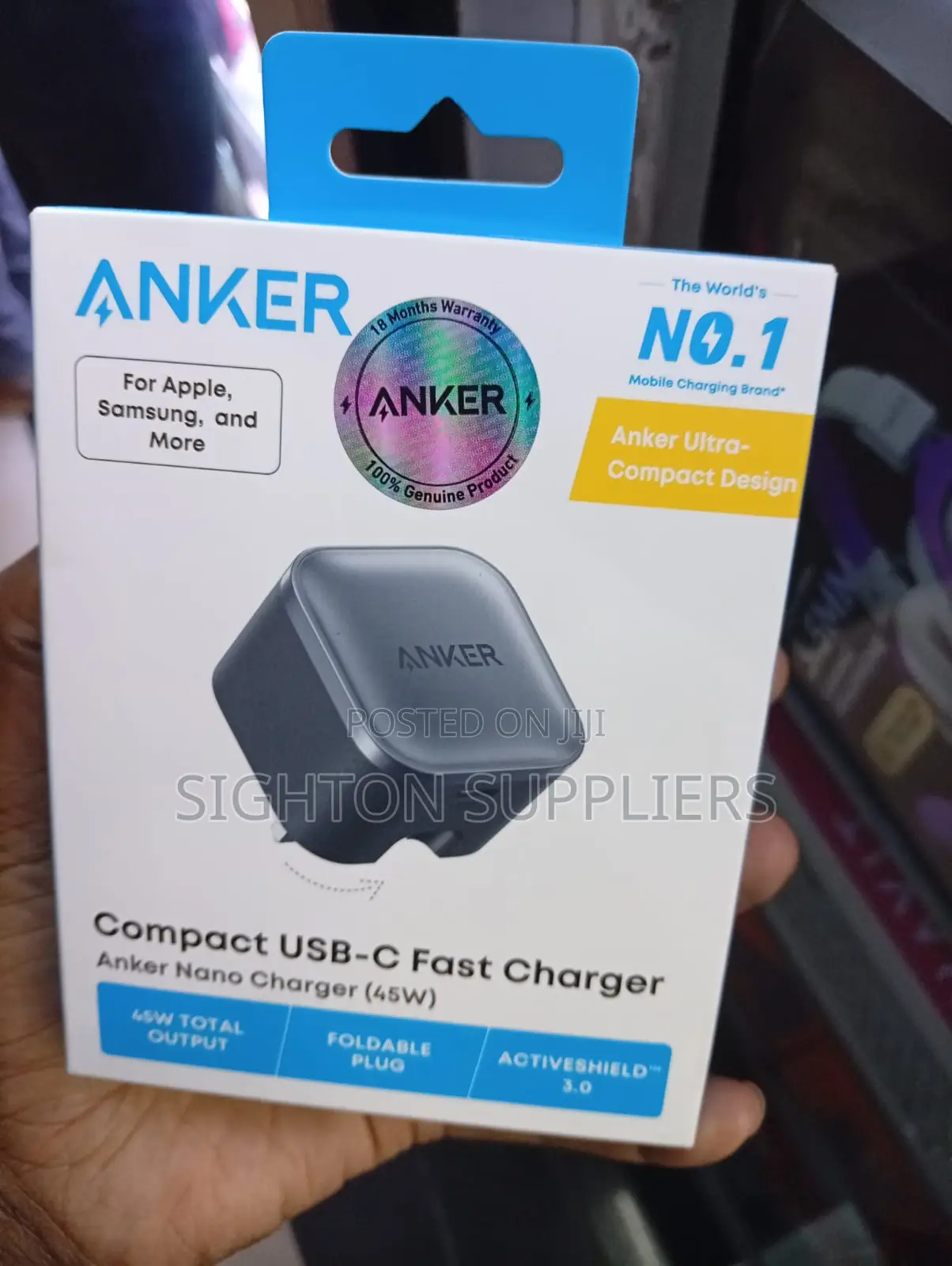 Anker Nano Usb C Foldable Charger 45w