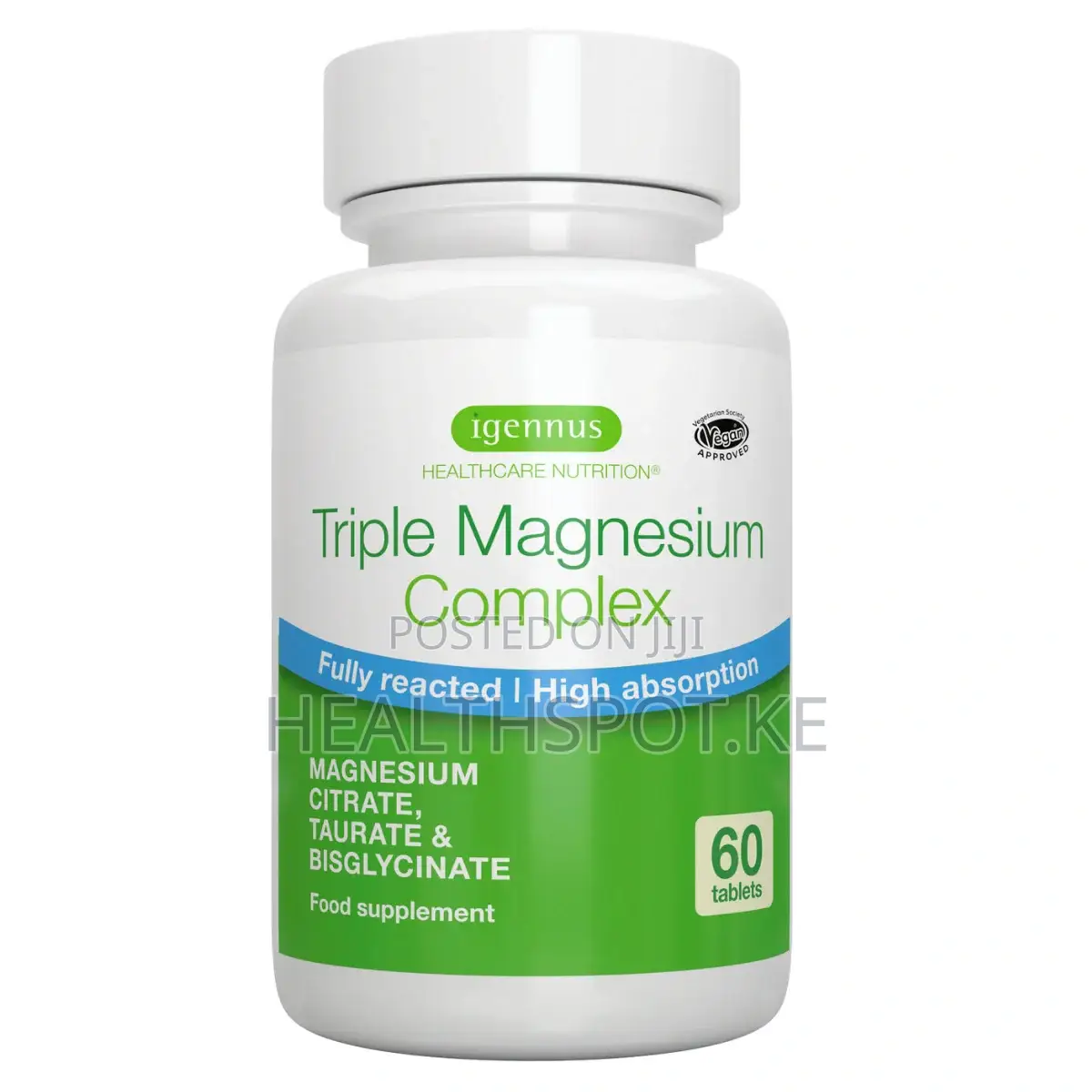 High Absorption Magnesium Capsules – Sleep, Stress Muscle Support