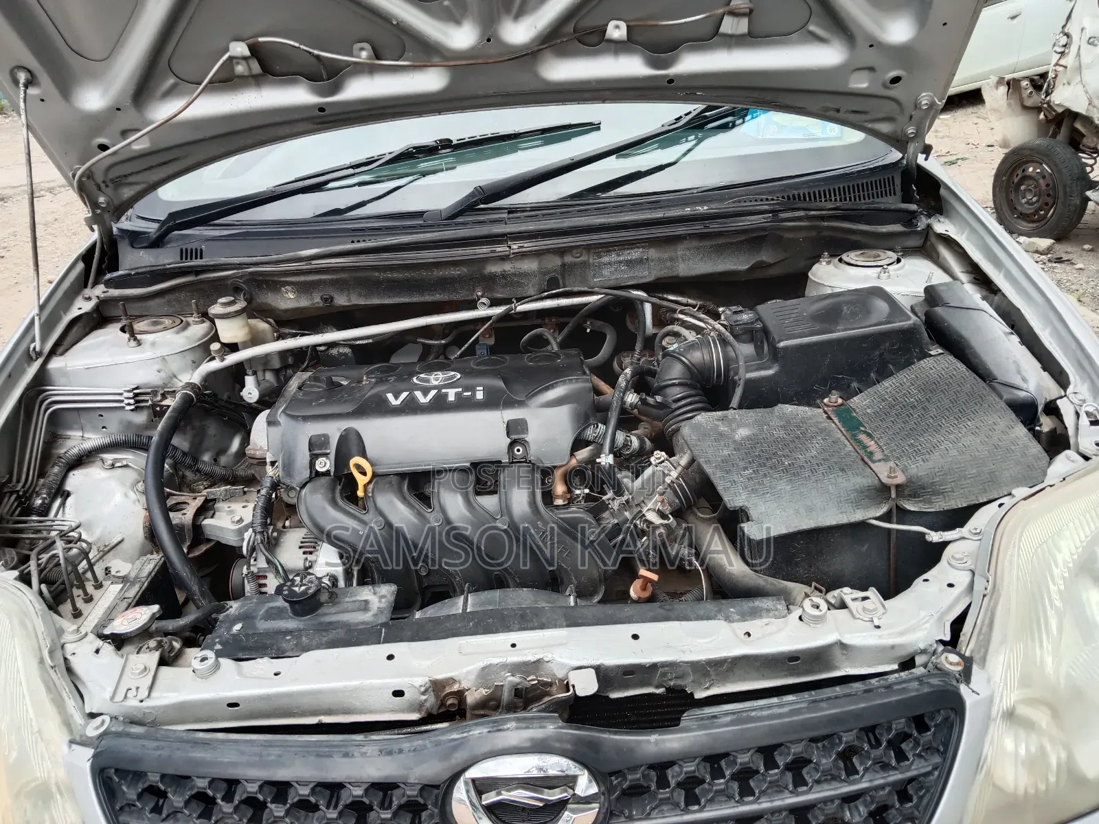 Toyota Corolla Fielder 2006 Silver