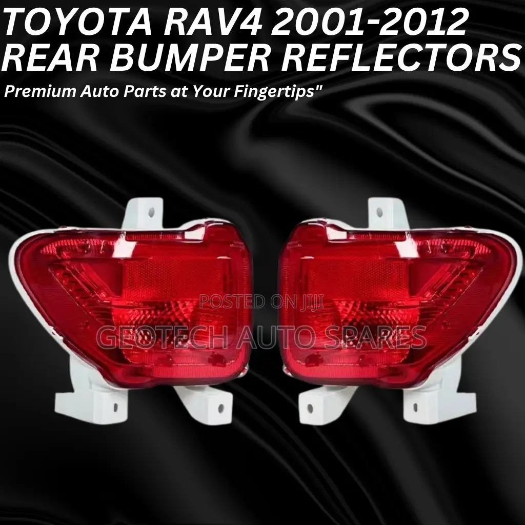 Toyota Rav4 2001-2012 Rear Bumper Reflectors