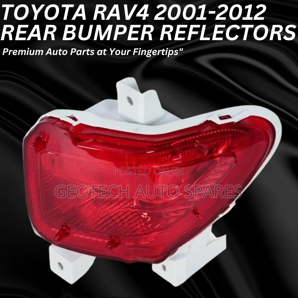 Toyota Rav4 2001-2012 Rear Bumper Reflectors