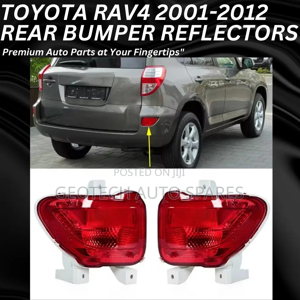 Toyota Rav4 2001-2012 Rear Bumper Reflectors
