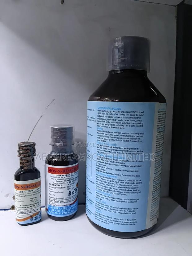 Mos N Roach 100ec Insecticide 20ml,100ml, 1litre - thumbnail 5