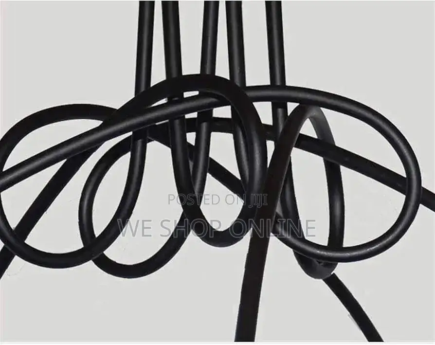 5 Way Swirl Arm Ceiling Light