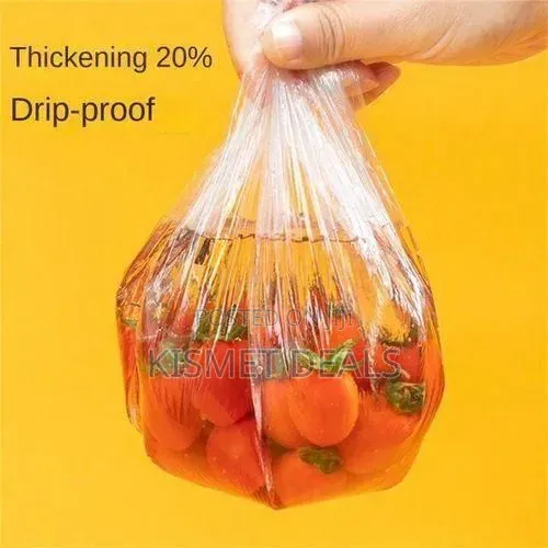 100pc Pack of Clear Stretching Food Covers