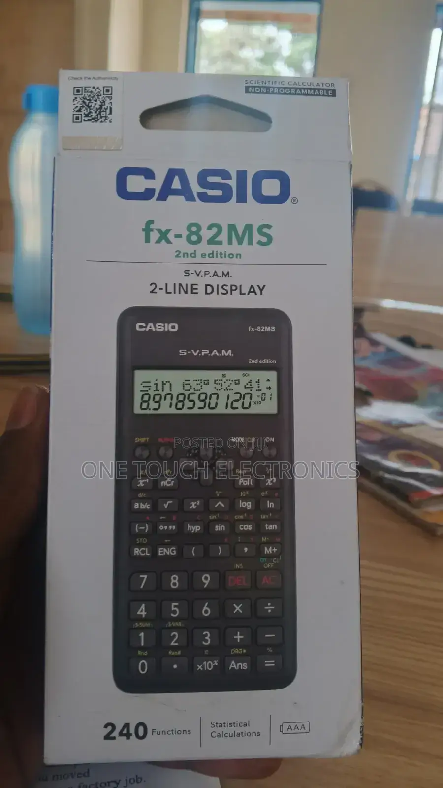 Casio Fx-82ms Scientific Calculator 2nd Edition
