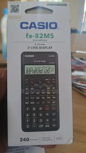 Casio Fx-82ms Scientific Calculator 2nd Edition