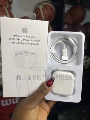 25w iPhone Charger Complete Adapter Plus Cable