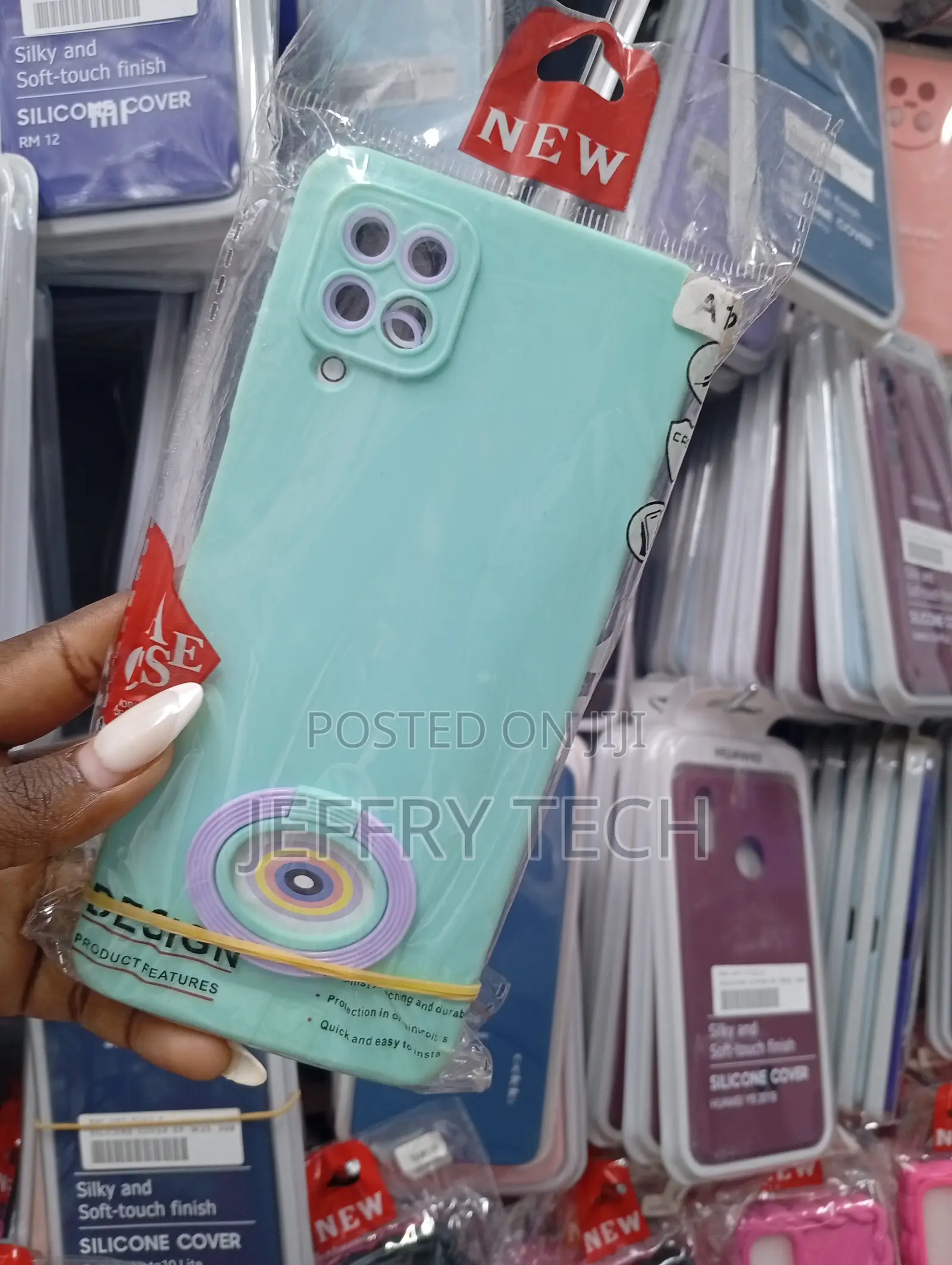 Generic Silicone Liquid Case for a Samsung Galaxy A12