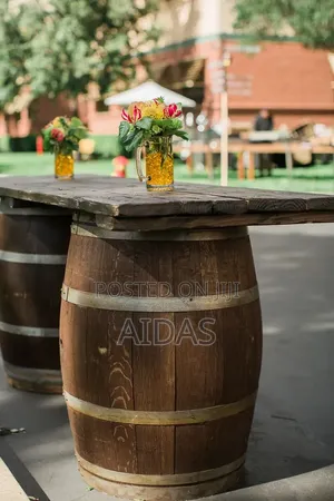 Wooden Drum Barrels for Hire – Rustic Event Decor